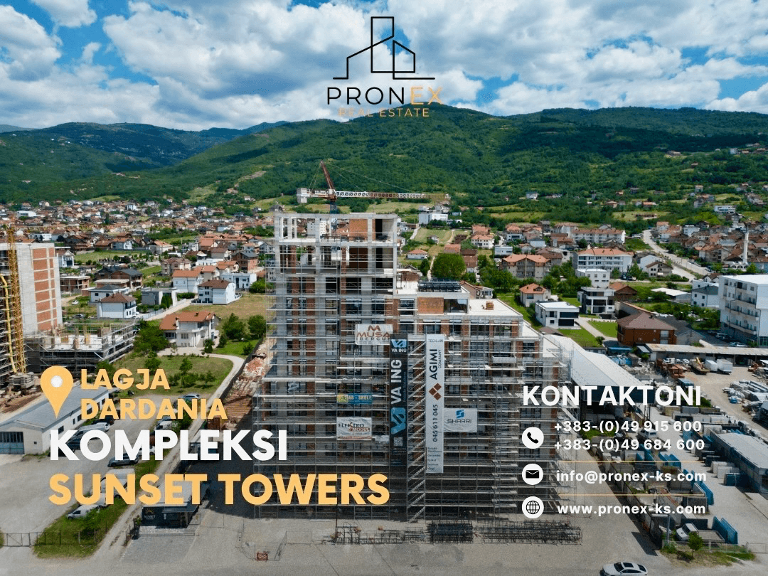 Banese dy dhomshe tek Sunset Towers - Image 1